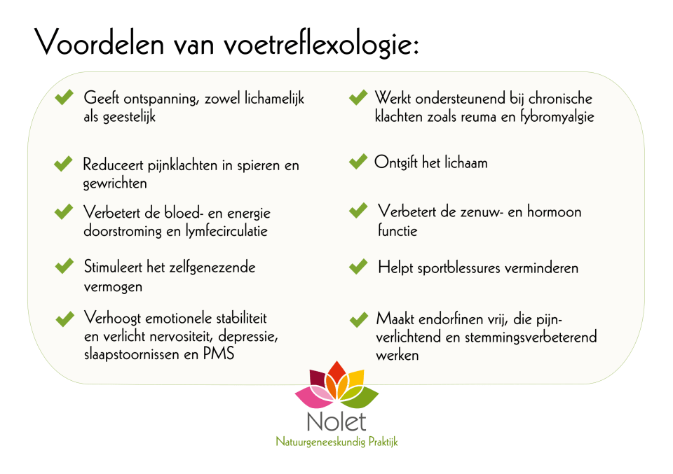 voordelen voetreflex